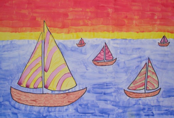 Grade 2 Horizon Line