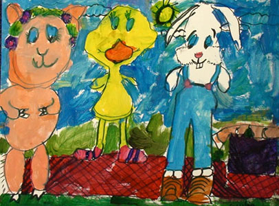 Grade 1 Arts Attack Student Image